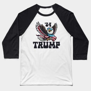 Trump 24 Baseball T-Shirt